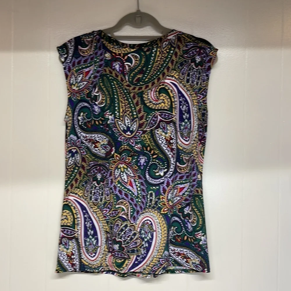 Dana Buckman Sleeveless Top Sz M - Picture 9 of 9